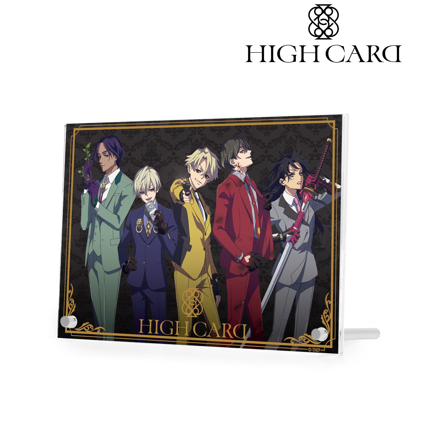 TVアニメ「HIGH CARD」 ハイカード ダブルアクリルパネル 画像 5 | AniSmile