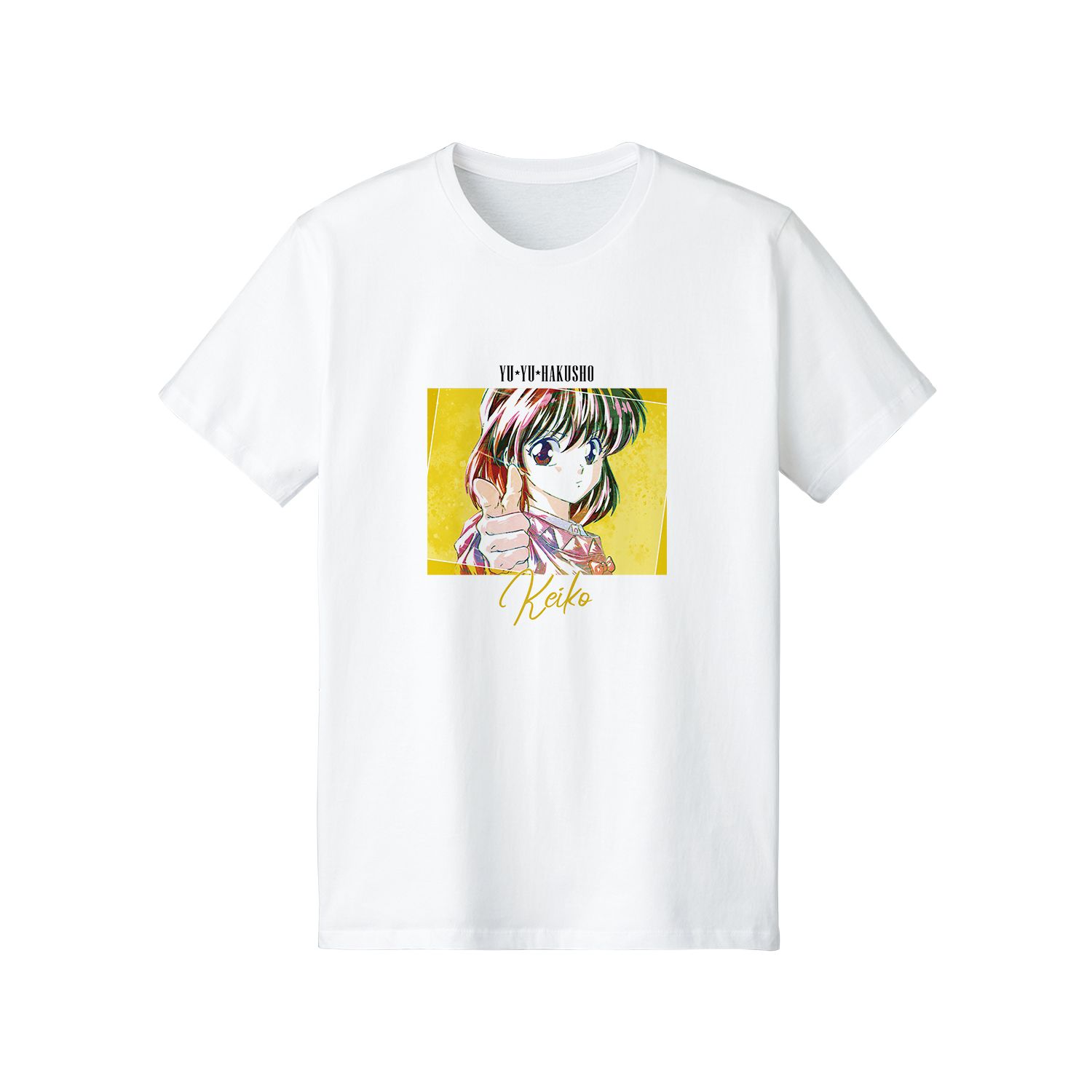 TVアニメ『幽☆遊☆白書』 雪村螢子 Ani-Art Tシャツ vol.3メンズ(サイズ/M) 画像 3 | AniSmile