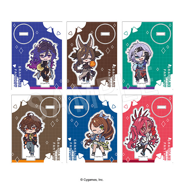 グランブルーファンタジー トレーディングアクリルスタンド ROUND1コラボver. 1pcs 画像 2 | AniSmile