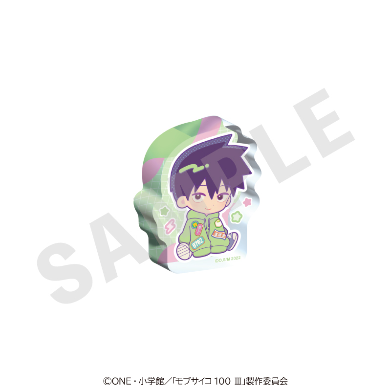 モブサイコ100 Ⅲ だぼっとシリーズ ミニアクリルブロック(影山 律) - 公式商品画像 | AniSmile