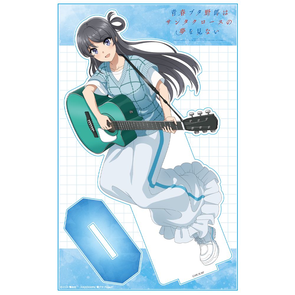 青春ブタ野郎はサンタクロースの夢を見ない アクリルキャラスタンド 桜島麻衣 ギターガールver. 【描き下ろし】 画像 2 | AniSmile