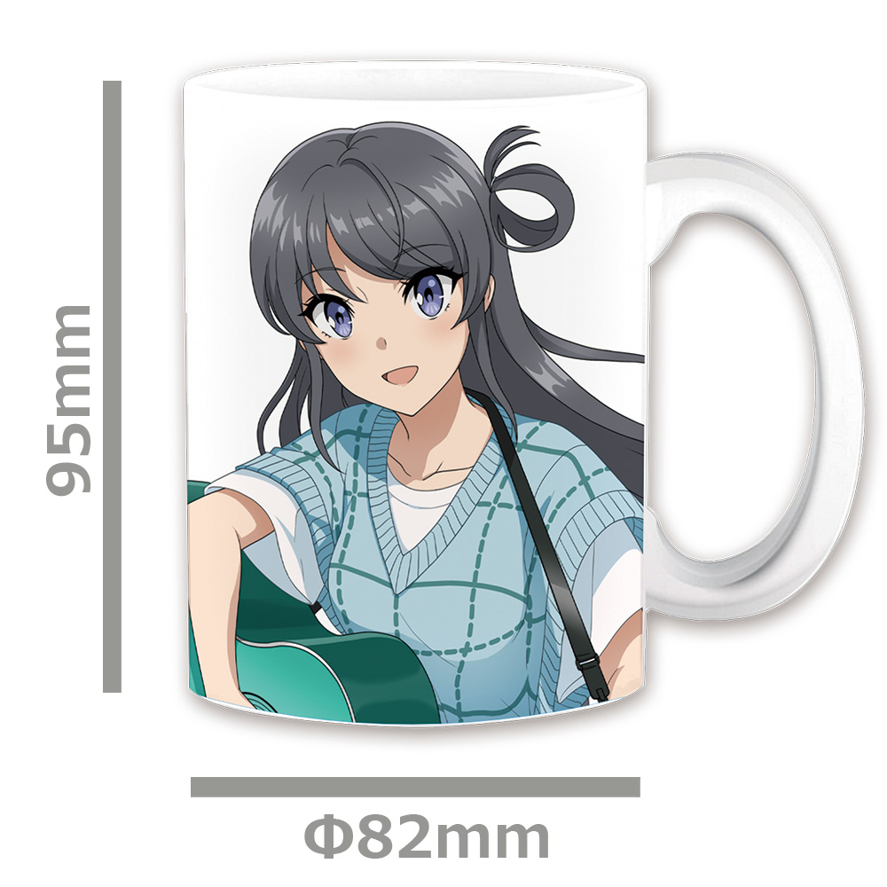 青春ブタ野郎はサンタクロースの夢を見ない マグカップ 桜島麻衣 ギターガールver. 【描き下ろし】 画像 5 | AniSmile