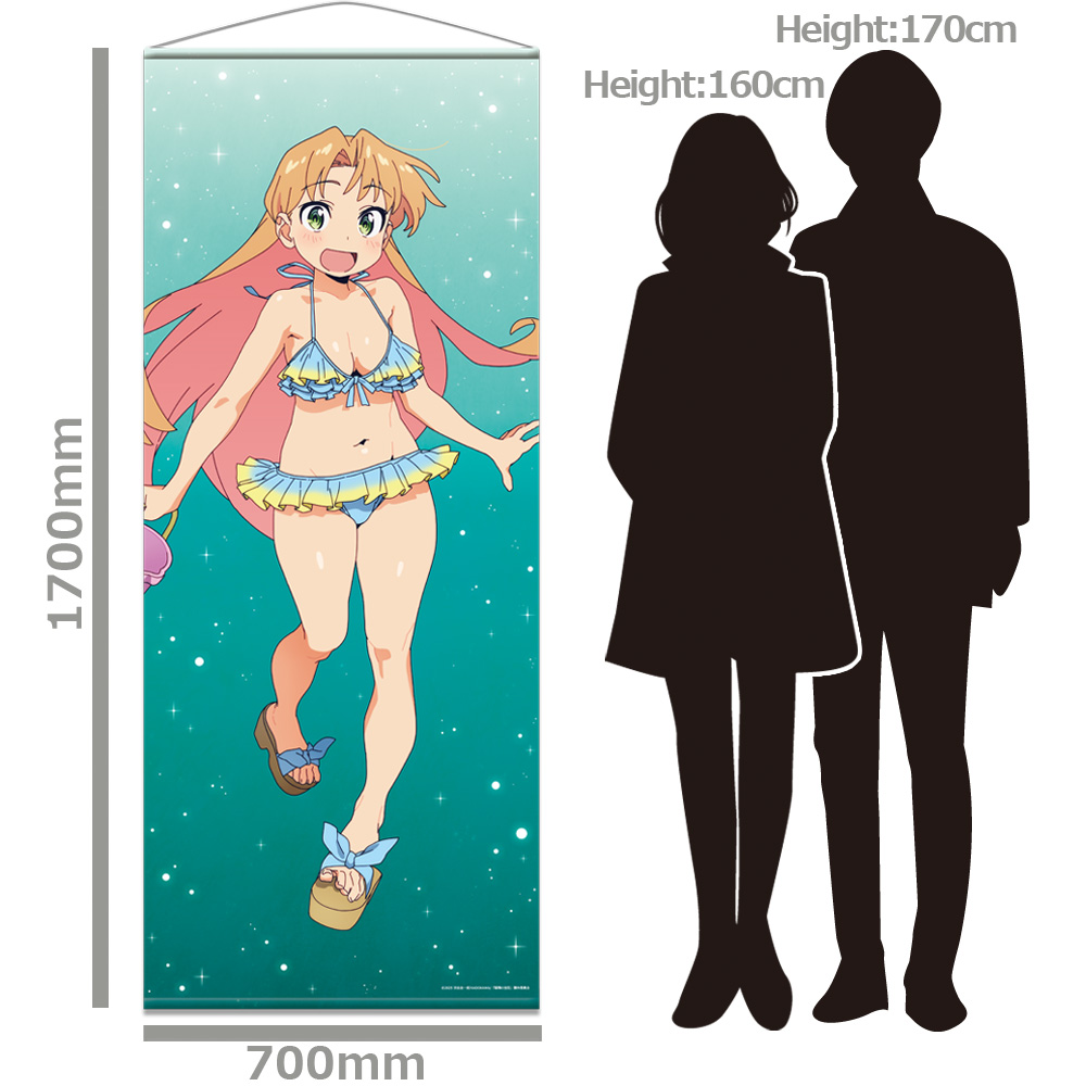 瑠璃の宝石 ほぼ等身大タペストリー 谷川 瑠璃 水着ver.【描き下ろし】 画像 3 | AniSmile