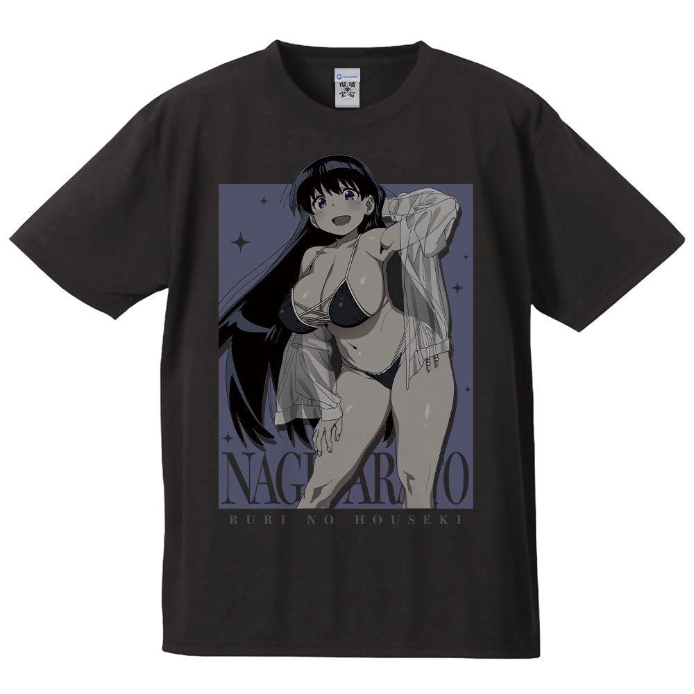 瑠璃の宝石 Tシャツ 荒砥 凪 水着ver. Mサイズ【描き下ろし】 - 公式商品画像 | AniSmile