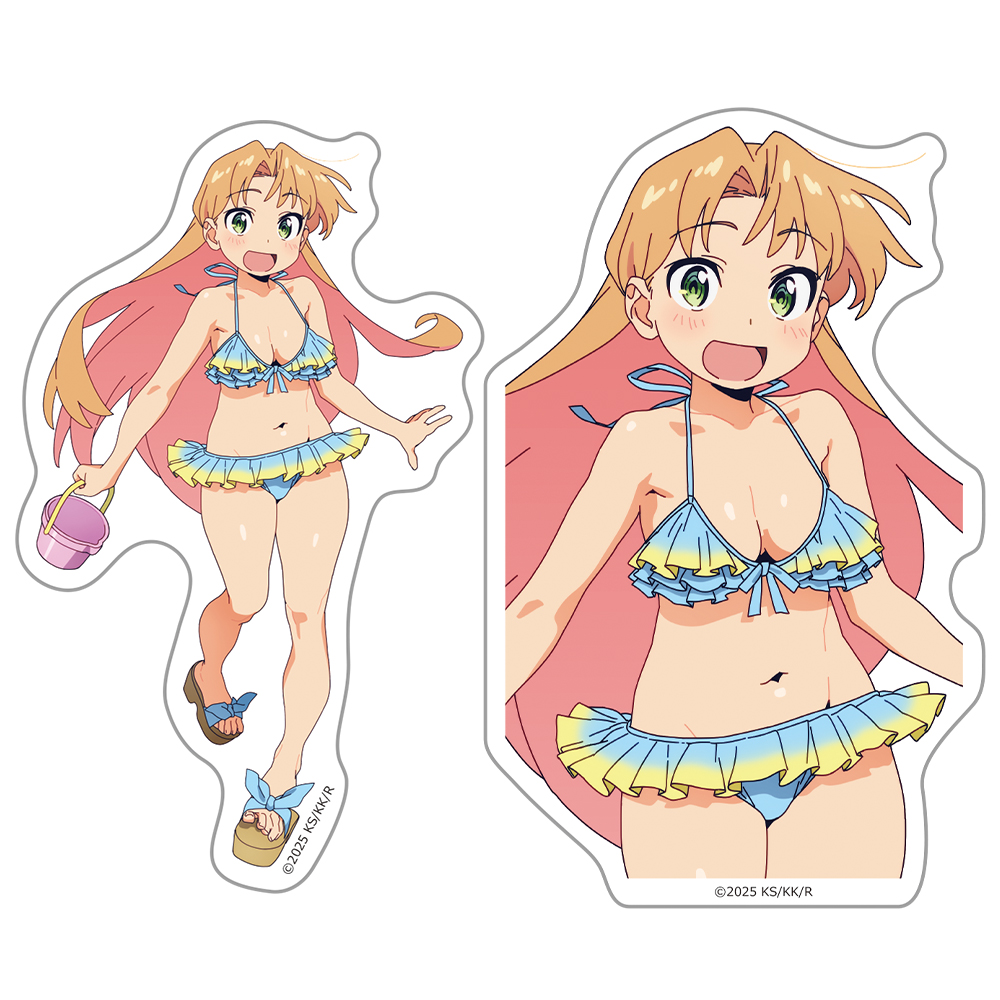 瑠璃の宝石 ダイカットステッカーセット 谷川 瑠璃 水着ver.【描き下ろし】 - 公式商品画像 | AniSmile