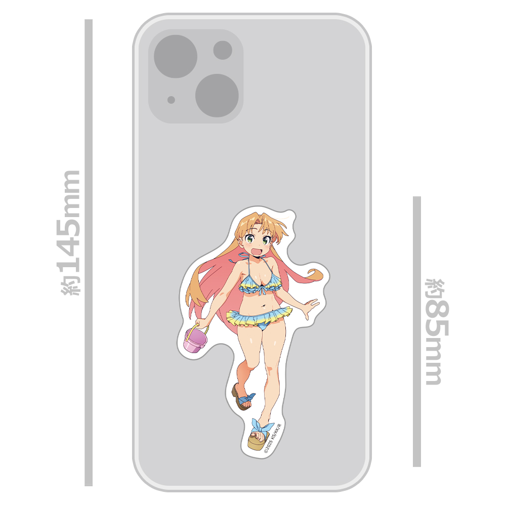 瑠璃の宝石 ダイカットステッカーセット 谷川 瑠璃 水着ver.【描き下ろし】 画像 3 | AniSmile