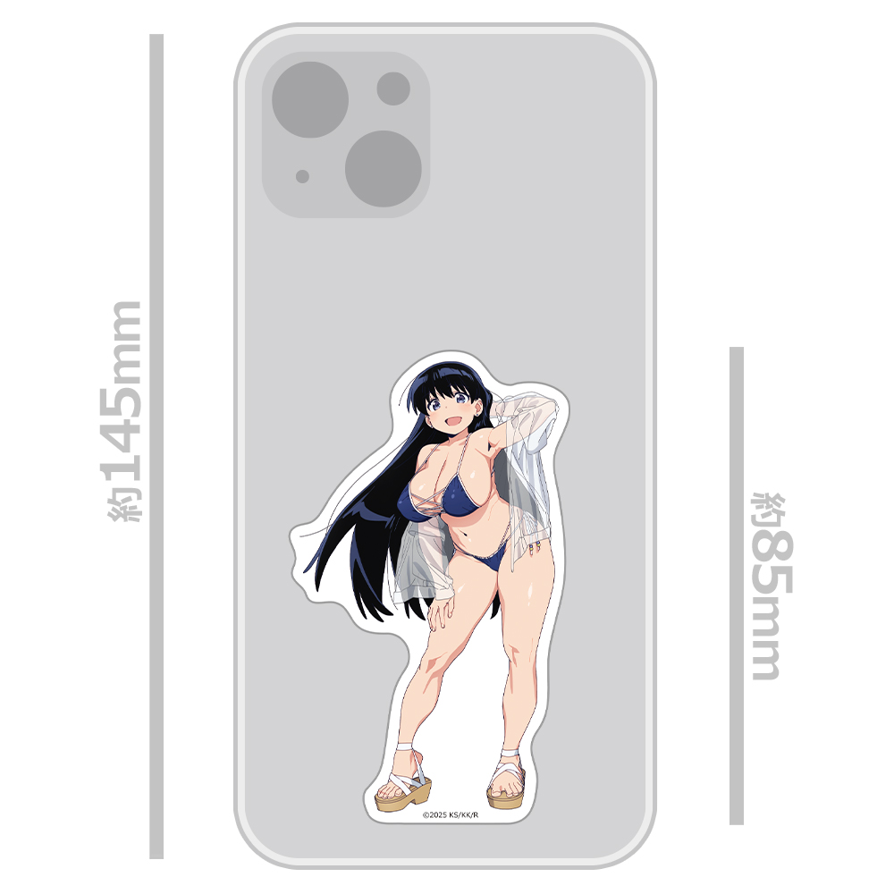瑠璃の宝石 ダイカットステッカーセット 荒砥 凪 水着ver.【描き下ろし】 - 公式商品画像 | AniSmile