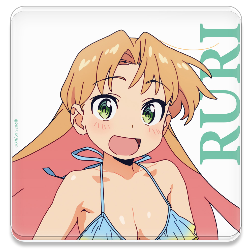 瑠璃の宝石 アクリルコースター(スタンド付) 谷川 瑠璃 水着ver.【描き下ろし】 - 公式商品画像 | AniSmile