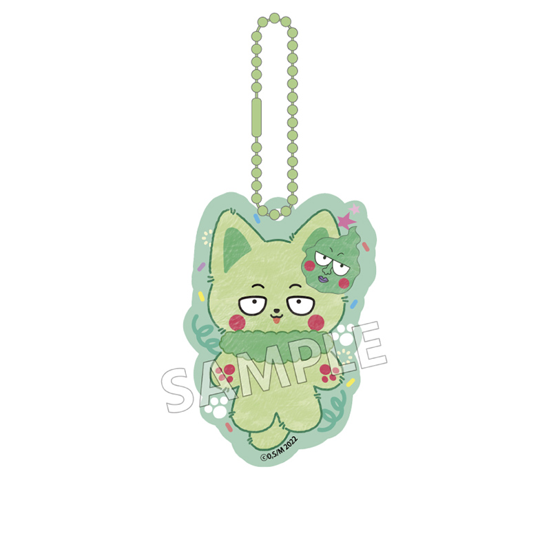 モブサイコ100 Ⅲ モフフサシリーズ アクリルキーホルダー エクボ - 公式商品画像 | AniSmile