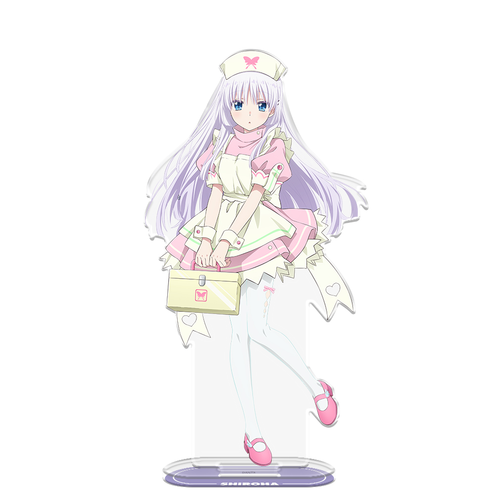Summer Pockets BIGアクリルキャラスタンド 鳴瀬 しろは ナースメイドver. 【描き下ろし】 - 公式商品画像 | AniSmile