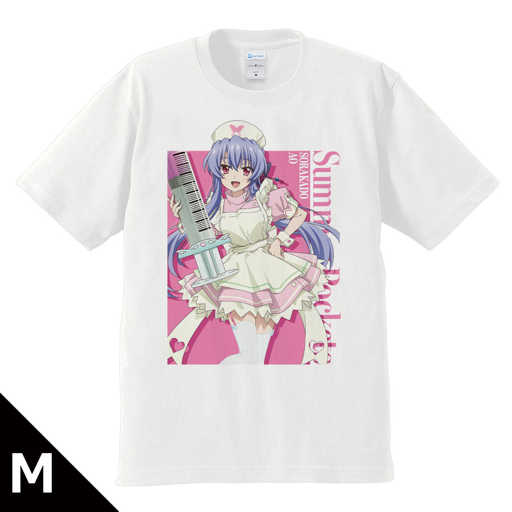 Summer Pockets Tシャツ 空門 蒼 ナースメイドver. Mサイズ 【描き下ろし】 - 公式商品画像 | AniSmile