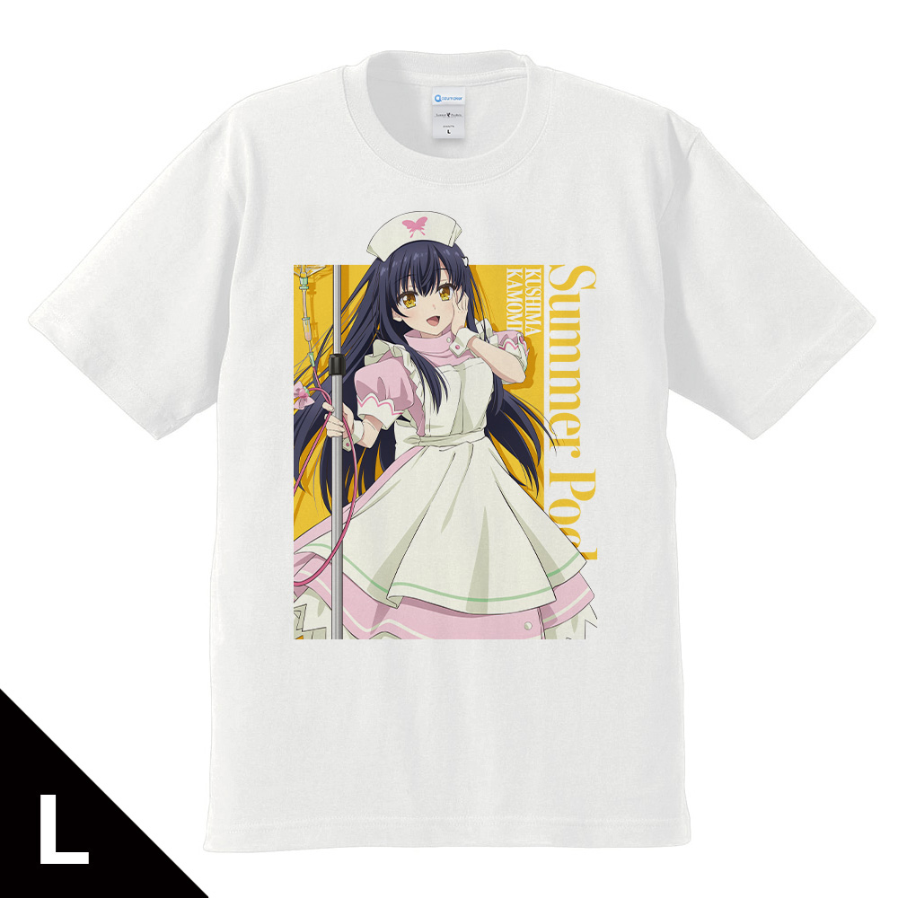 Summer Pockets Tシャツ 久島 鴎 ナースメイドver. Lサイズ 【描き下ろし】 - 公式商品画像 | AniSmile