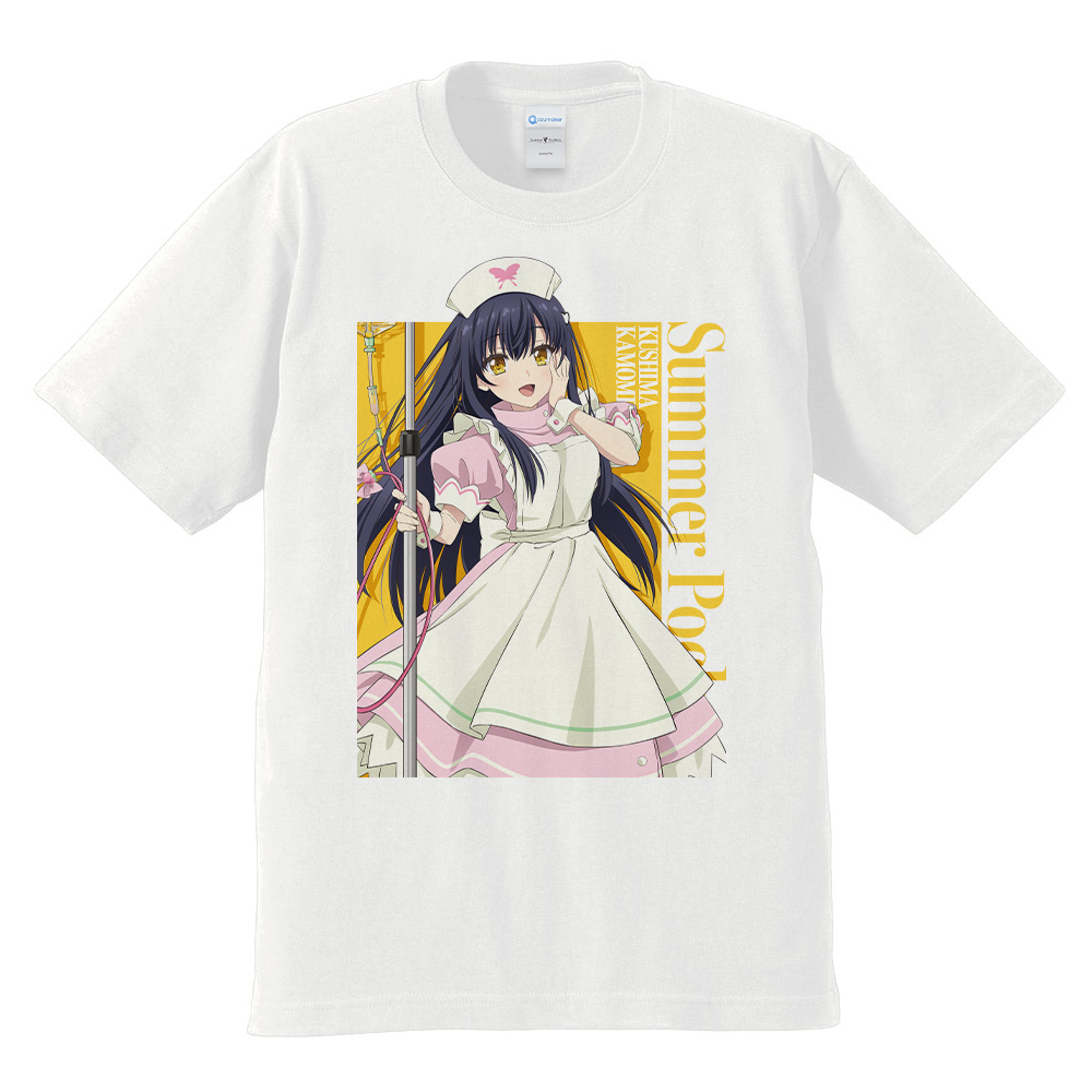 Summer Pockets Tシャツ 久島 鴎 ナースメイドver. XLサイズ 【描き下ろし】 - 公式商品画像 | AniSmile