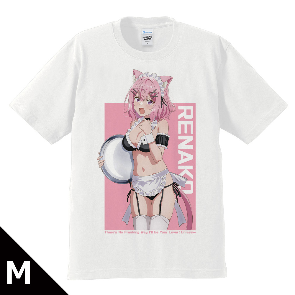 わたしが恋人になれるわけないじゃん、ムリムリ!(※ムリじゃなかった!?) Tシャツ 甘織 れな子 猫耳水着メイドver. Mサイズ【描き下ろし】 - 公式商品画像 | AniSmile
