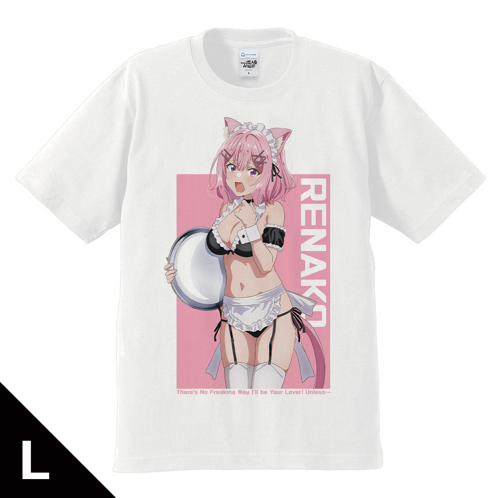 わたしが恋人になれるわけないじゃん、ムリムリ!(※ムリじゃなかった!?) Tシャツ 甘織 れな子 猫耳水着メイドver. Lサイズ【描き下ろし】 - 公式商品画像 | AniSmile