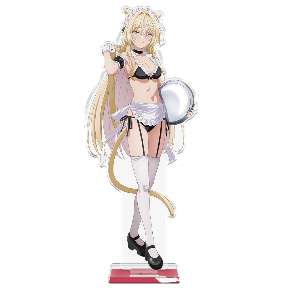 わたしが恋人になれるわけないじゃん、ムリムリ!(※ムリじゃなかった!?) アクリルキャラスタンド 王塚 真唯 猫耳水着メイドver.【描き下ろし】 - 公式商品画像 | AniSmile