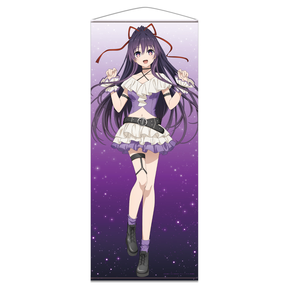 デート・ア・ライブV ほぼ等身大タペストリー 夜刀神十香 ゴシックパンク ホワイトver. 【描き下ろし】 画像 2 | AniSmile