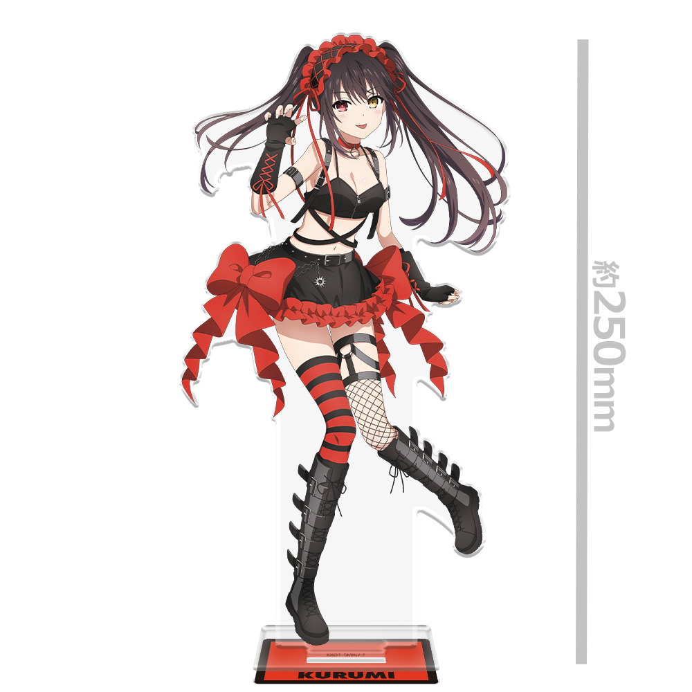 デート・ア・ライブV BIGアクリルキャラスタンド 時崎狂三 ゴシックパンクver. 【描き下ろし】 画像 2 | AniSmile
