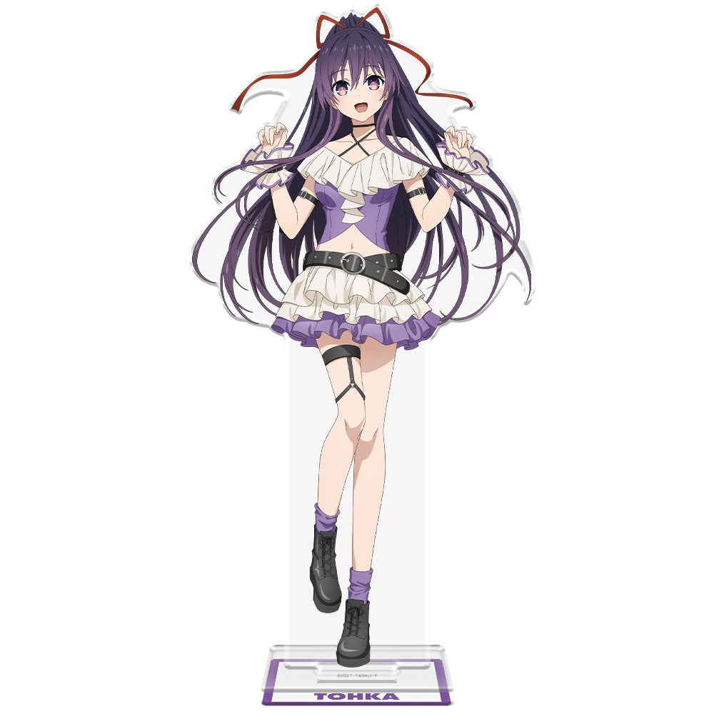 デート・ア・ライブV BIGアクリルキャラスタンド 夜刀神十香 ゴシックパンク ホワイトver. 【描き下ろし】 - 公式商品画像 | AniSmile