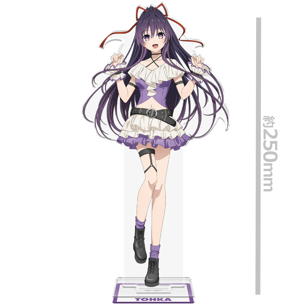 デート・ア・ライブV BIGアクリルキャラスタンド 夜刀神十香 ゴシックパンク ホワイトver. 【描き下ろし】 画像 2 | AniSmile