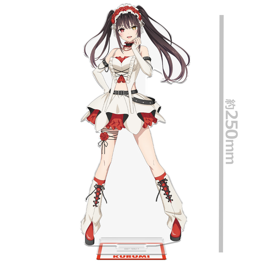 デート・ア・ライブV BIGアクリルキャラスタンド 時崎狂三 ゴシックパンク ホワイトver. 【描き下ろし】 画像 2 | AniSmile