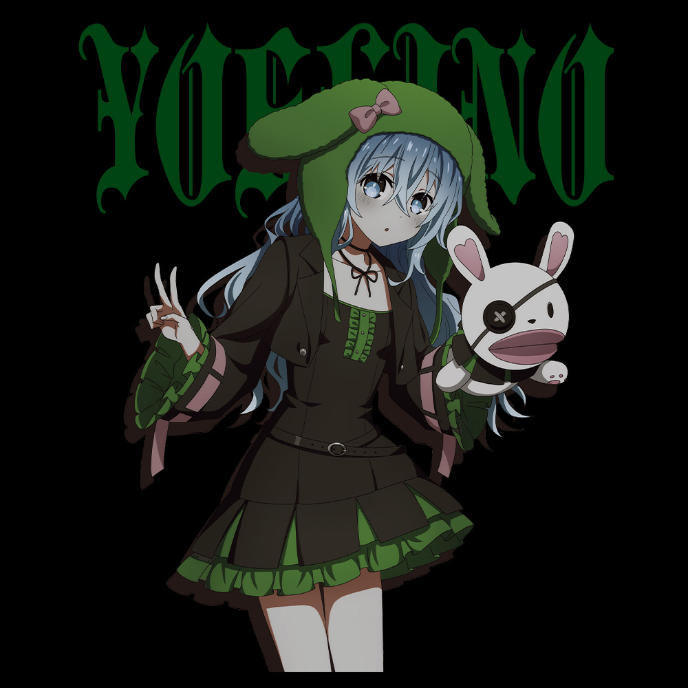 デート・ア・ライブV Tシャツ 四糸乃 ゴシックパンクver. Mサイズ 【描き下ろし】 画像 3 | AniSmile