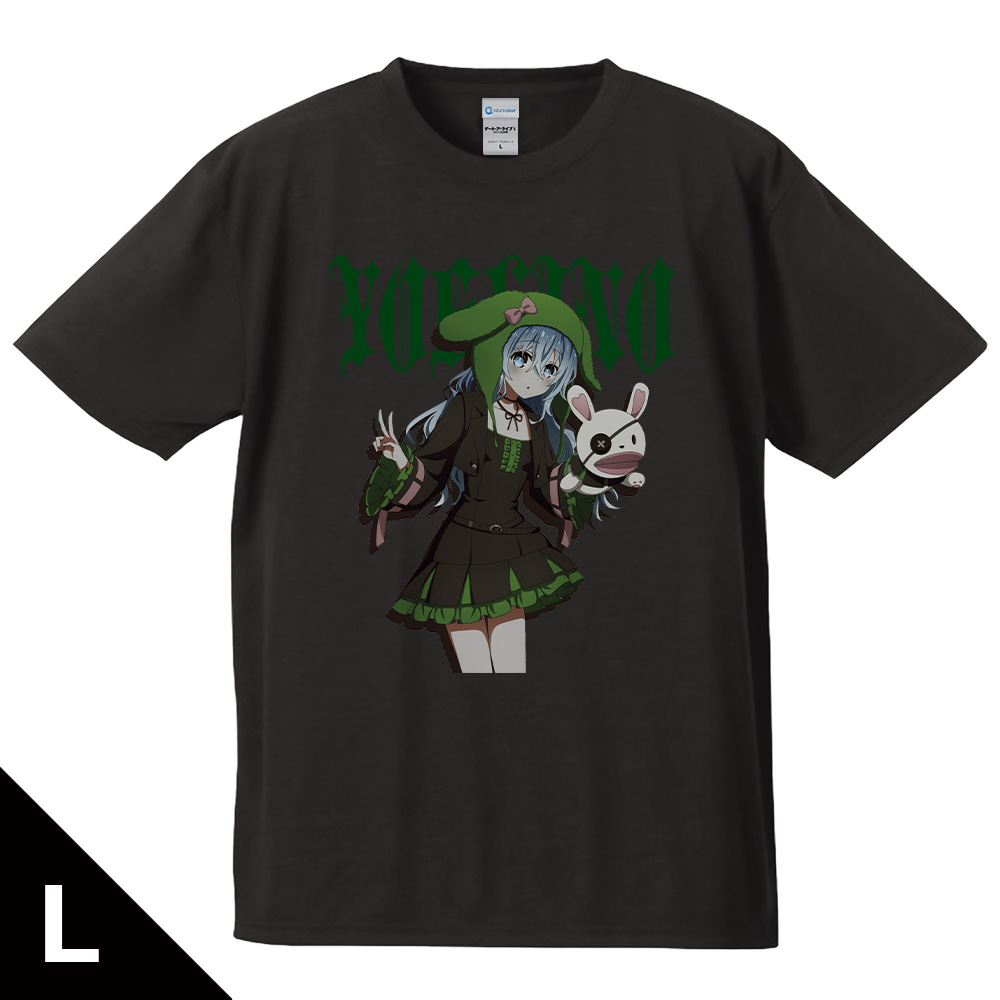 デート・ア・ライブV Tシャツ 四糸乃 ゴシックパンクver. Lサイズ 【描き下ろし】 - 公式商品画像 | AniSmile
