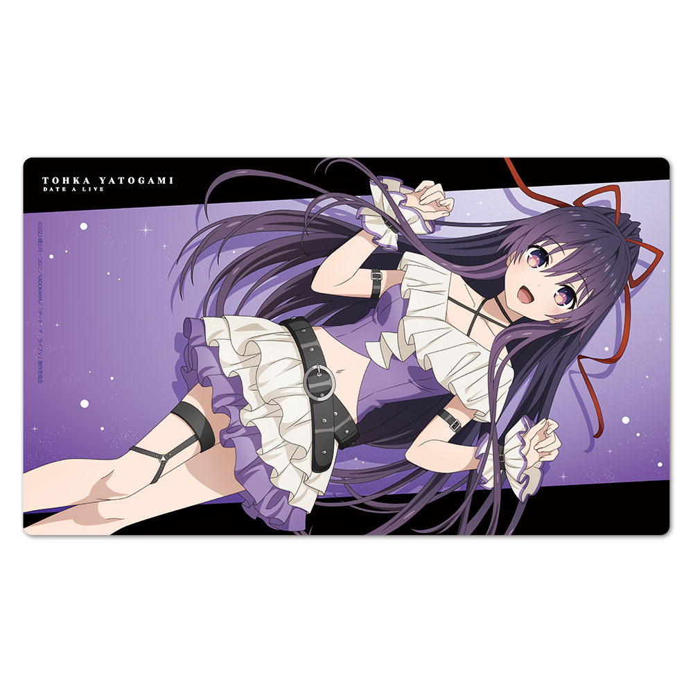 デート・ア・ライブV キャラクターラバーマット 夜刀神十香 ゴシックパンク ホワイトver. 【描き下ろし】 - 公式商品画像 | AniSmile