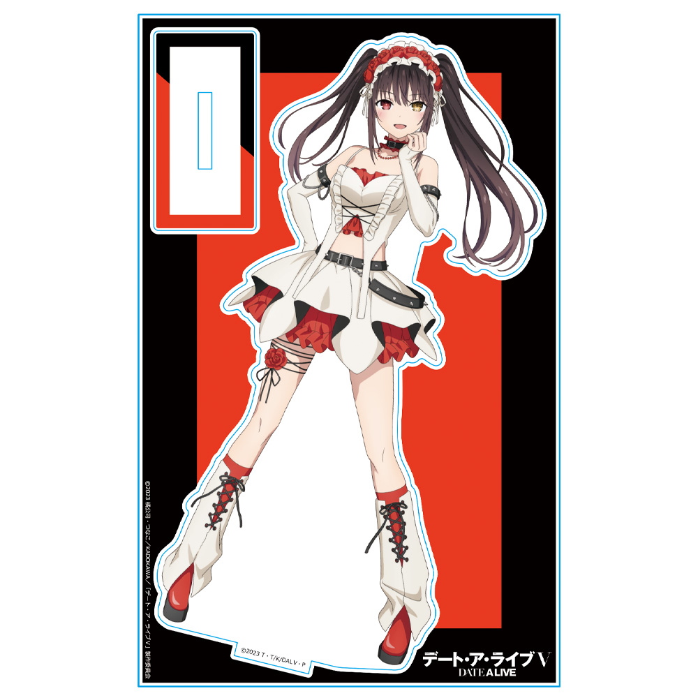 デート・ア・ライブV アクリルキャラスタンド 時崎狂三 ゴシックパンク ホワイトver. 【描き下ろし】 画像 2 | AniSmile