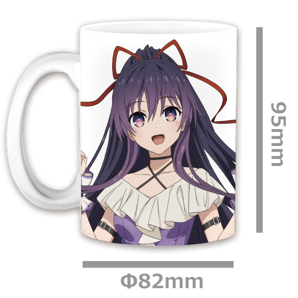 デート・ア・ライブV マグカップ 夜刀神十香 ゴシックパンク ホワイトver. 【描き下ろし】 画像 5 | AniSmile