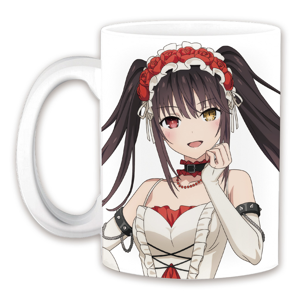 デート・ア・ライブV マグカップ 時崎狂三 ゴシックパンク ホワイトver. 【描き下ろし】 画像 3 | AniSmile