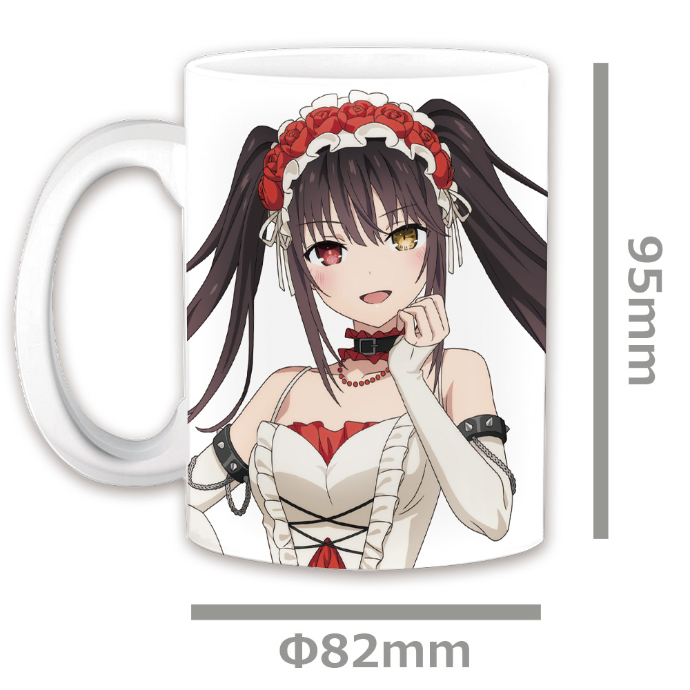 デート・ア・ライブV マグカップ 時崎狂三 ゴシックパンク ホワイトver. 【描き下ろし】 画像 5 | AniSmile