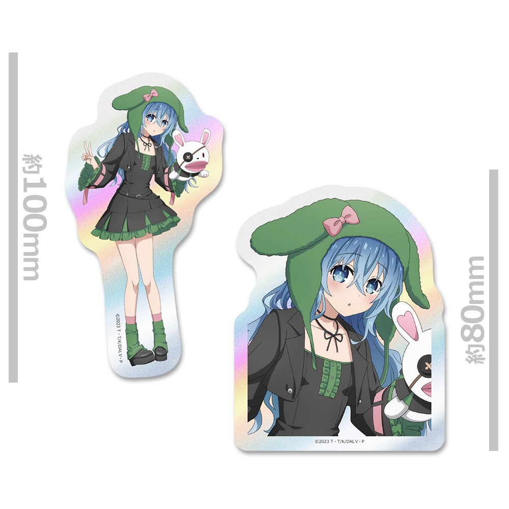 デート・ア・ライブV キャラキラステッカーセット 四糸乃 ゴシックパンクver. 【描き下ろし】 画像 2 | AniSmile