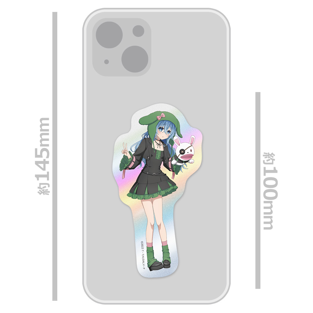 デート・ア・ライブV キャラキラステッカーセット 四糸乃 ゴシックパンクver. 【描き下ろし】 画像 3 | AniSmile