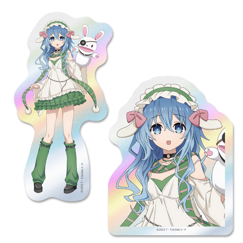 デート・ア・ライブV キャラキラステッカーセット 四糸乃 ゴシックパンク ホワイトver. 【描き下ろし】 - 公式商品画像 | AniSmile