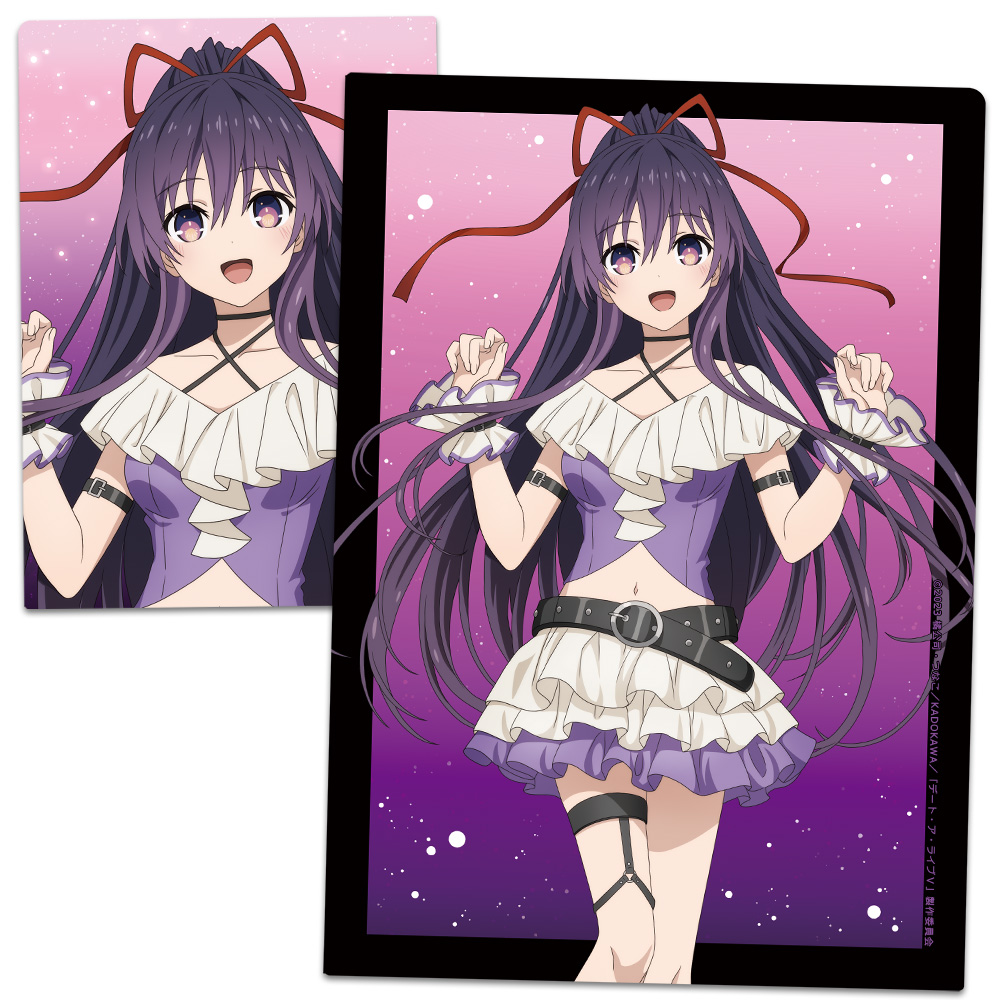 デート・ア・ライブV クリアファイル 夜刀神十香 ゴシックパンク ホワイトver. 【描き下ろし】 - 公式商品画像 | AniSmile