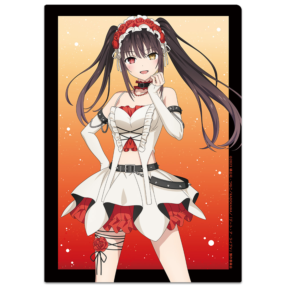 デート・ア・ライブV クリアファイル 時崎狂三 ゴシックパンク ホワイトver. 【描き下ろし】 画像 2 | AniSmile