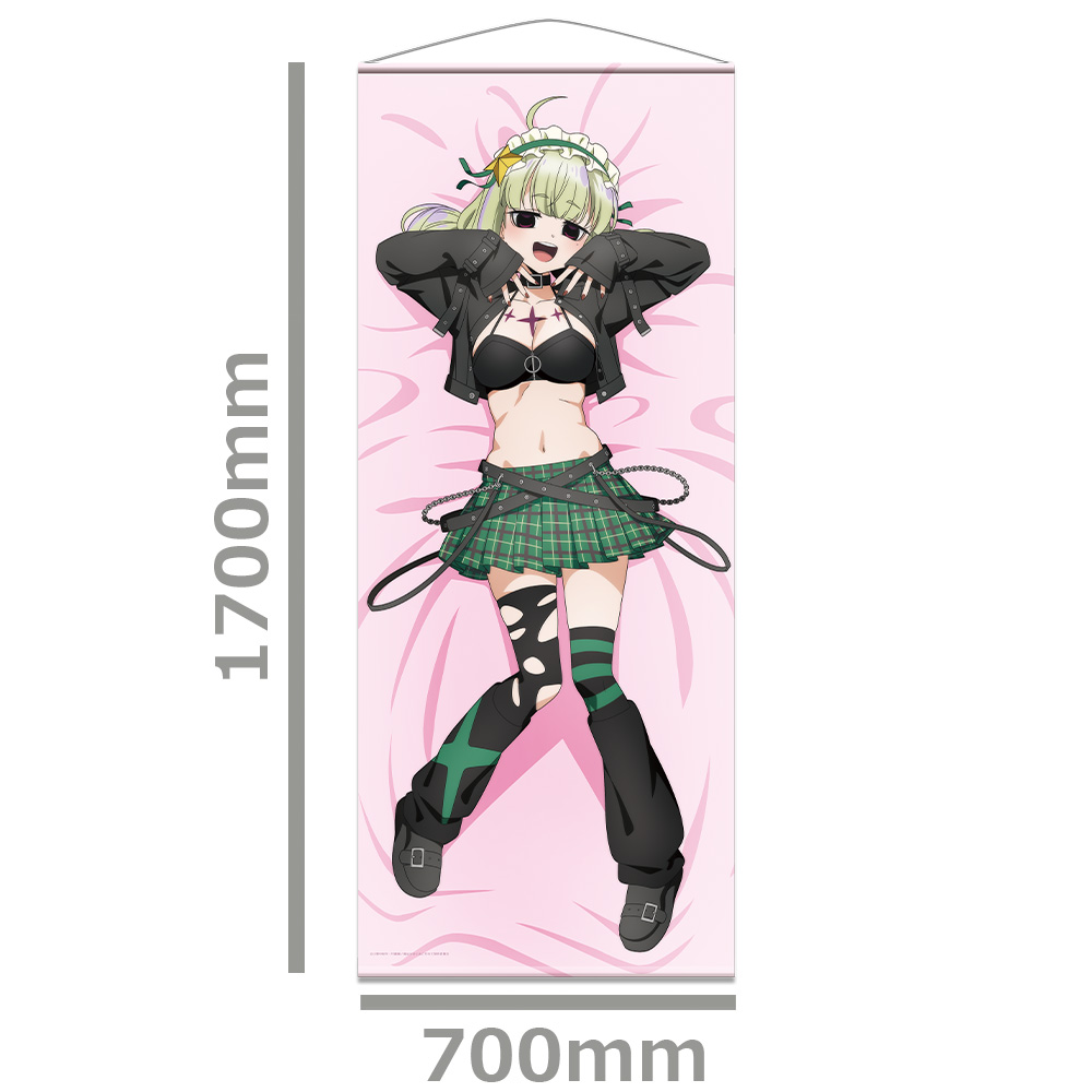 魔法少女にあこがれて ほぼ等身大タペストリー レオパルト ゴシックパンクver.【描き下ろし】 画像 2 | AniSmile