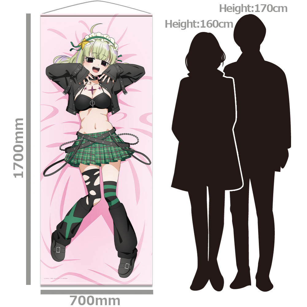 魔法少女にあこがれて ほぼ等身大タペストリー レオパルト ゴシックパンクver.【描き下ろし】 画像 3 | AniSmile