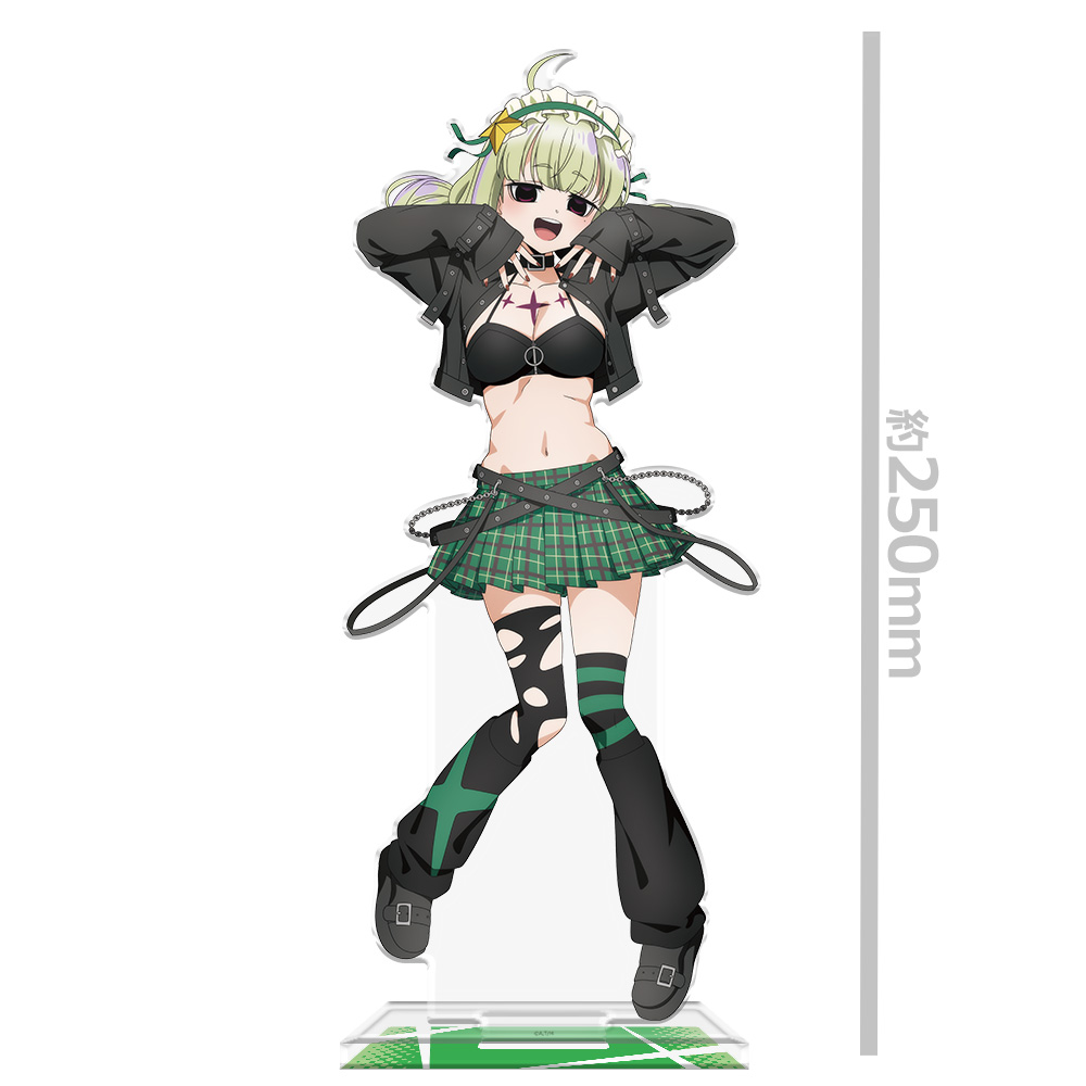 魔法少女にあこがれて BIGアクリルキャラスタンド レオパルト ゴシックパンクver.【描き下ろし】 画像 2 | AniSmile