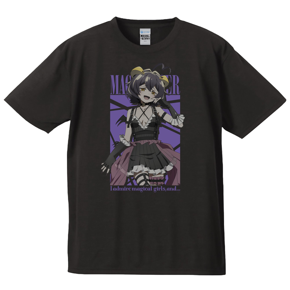 魔法少女にあこがれて Tシャツ マジアベーゼ ゴシックパンクver. Mサイズ 【描き下ろし】 画像 2 | AniSmile