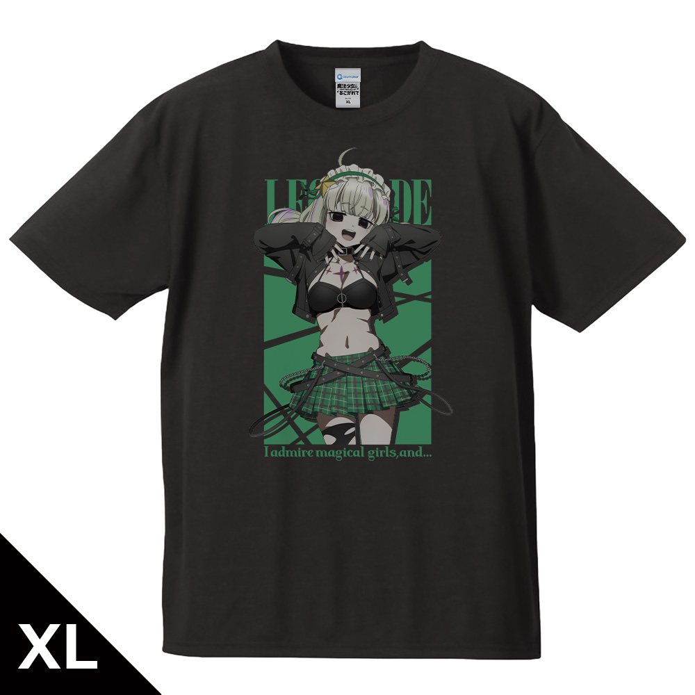 魔法少女にあこがれて Tシャツ レオパルト ゴシックパンクver. XLサイズ 【描き下ろし】 - 公式商品画像 | AniSmile