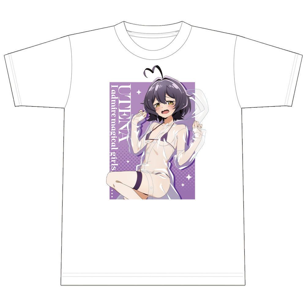 魔法少女にあこがれて Tシャツ 柊うてな レインコート水着ver. Lサイズ 【描き下ろし】 画像 4 | AniSmile