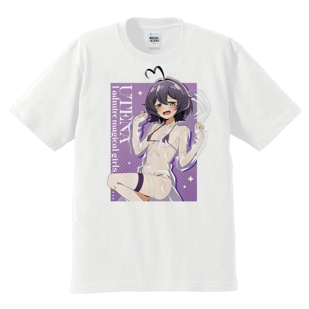 魔法少女にあこがれて Tシャツ 柊うてな レインコート水着ver. XLサイズ 【描き下ろし】 画像 2 | AniSmile