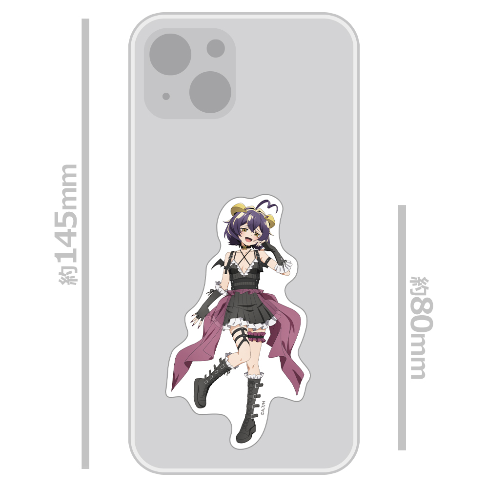 魔法少女にあこがれて ダイカットステッカーセット マジアベーゼ ゴシックパンクver. 【描き下ろし】 画像 3 | AniSmile