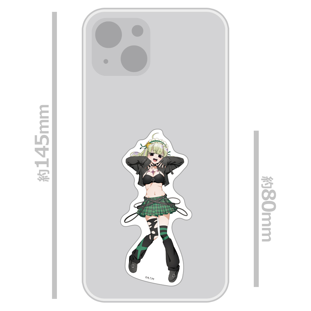 魔法少女にあこがれて ダイカットステッカーセット レオパルト ゴシックパンクver.【描き下ろし】 画像 3 | AniSmile