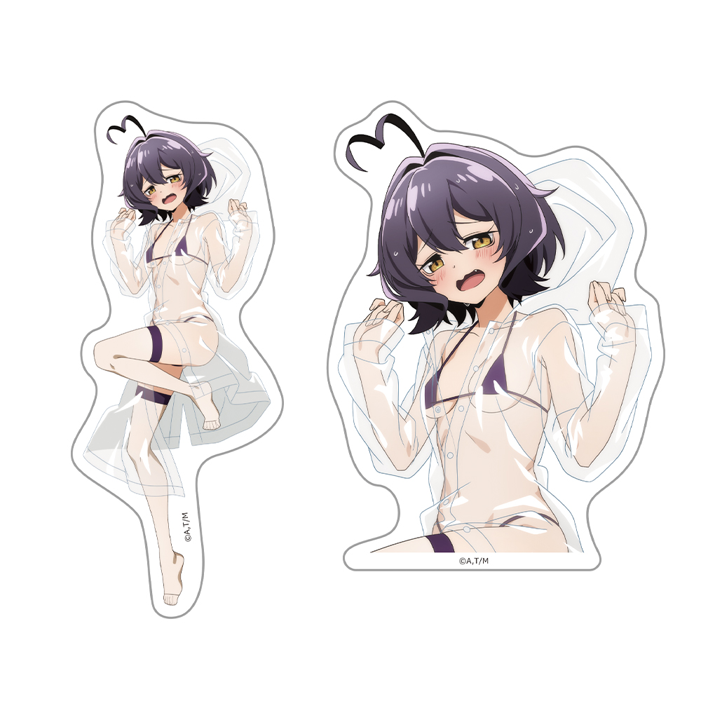 魔法少女にあこがれて ダイカットステッカーセット 柊うてな レインコート水着ver.【描き下ろし】 - 公式商品画像 | AniSmile