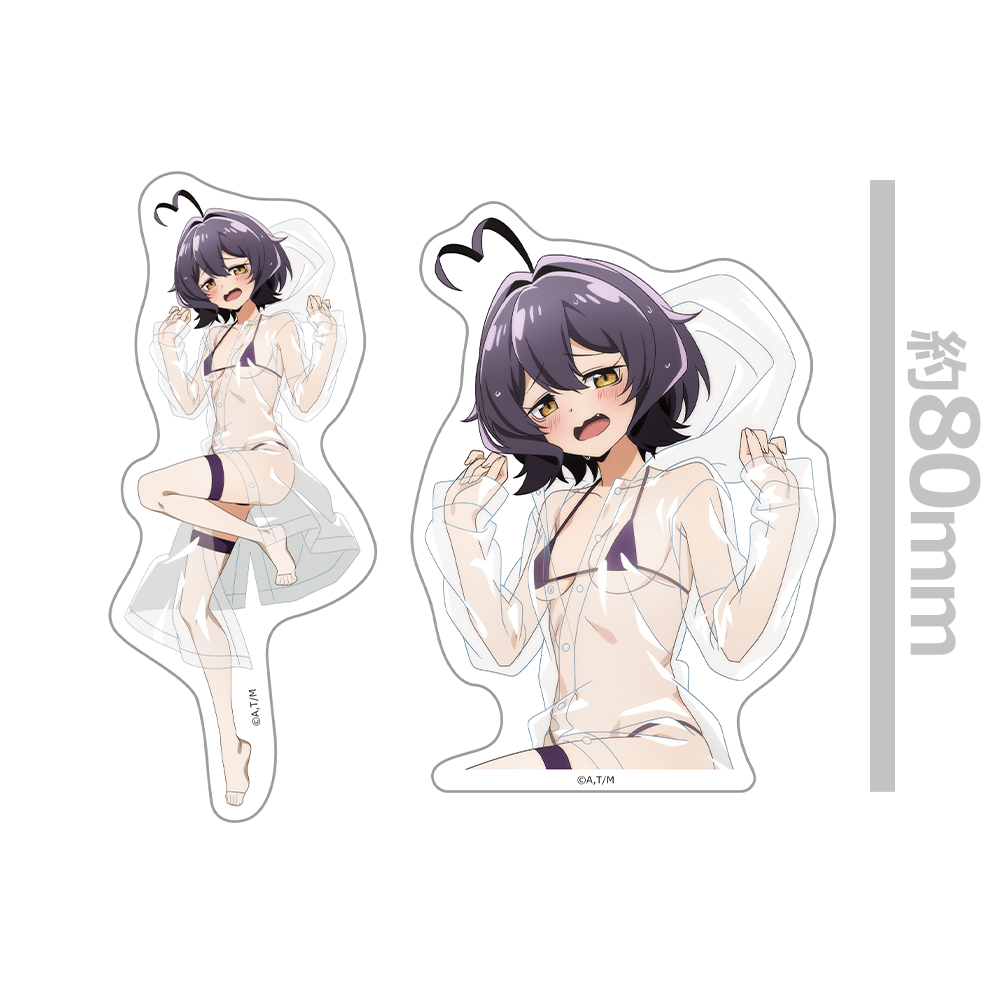 魔法少女にあこがれて ダイカットステッカーセット 柊うてな レインコート水着ver.【描き下ろし】 画像 2 | AniSmile