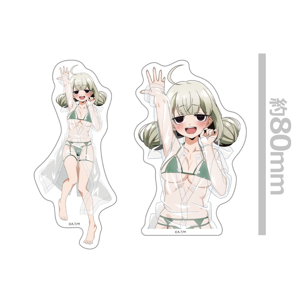魔法少女にあこがれて ダイカットステッカーセット 阿良河キウィ レインコート水着ver. 【描き下ろし】 画像 3 | AniSmile
