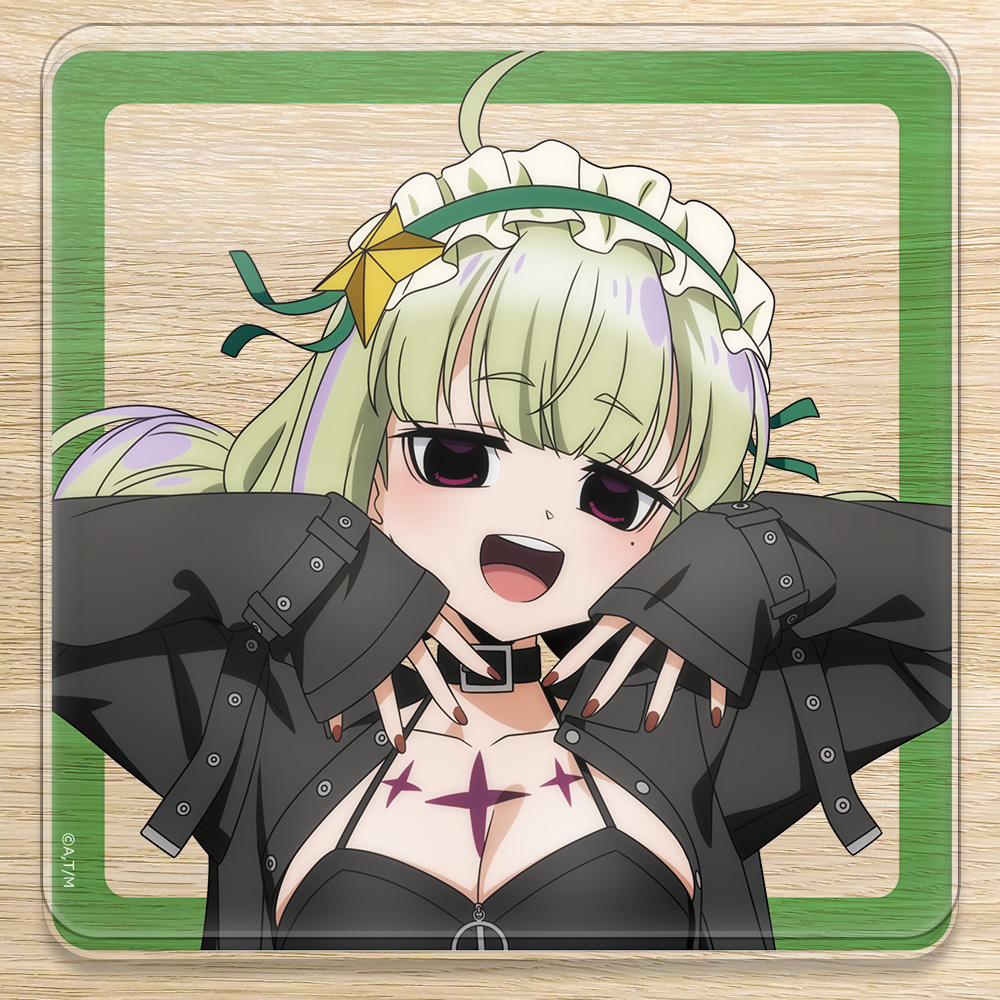 魔法少女にあこがれて アクリルコースター(スタンド付) レオパルト ゴシックパンクver.【描き下ろし】 画像 2 | AniSmile